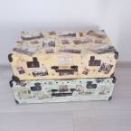  "Путешествие" декор старых чемоданов 