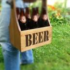 Ящик для пива с надписью BEER (с открывалкой)