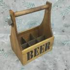 Ящик для пива с надписью BEER (с открывалкой)
