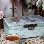Шкатулка-коробка для чая, конфет Зефир