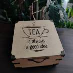 Шкатулка для чая или конфет  Tea is a good idea