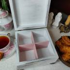 Шкатулка-коробка для чая, конфет Fleurs de paris