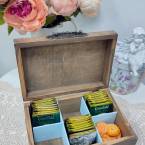 Шкатулка-коробка для чая, конфет Пионы (шиповник)