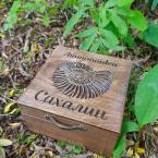Шкатулка-коробка для чая, конфет Сувенирная (Аммонит)