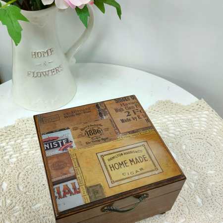 Шкатулка-коробка для чая, конфет Segreti maschili
