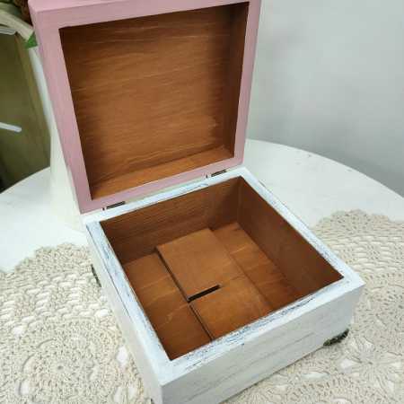 Шкатулка-коробка для чая, конфет Птицы
