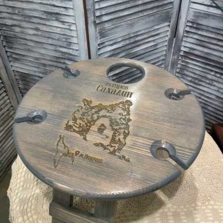 Винный столик в стиле Рустик (сувенирный)